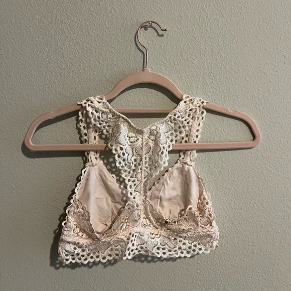 Aerie Lace Bralette in Soft Beige - Picture 2 of 2